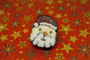Recetas japonesas: Como preparar Maki Sushi de Papá Noel | Taka Sasaki